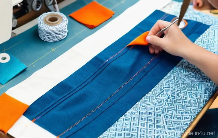 폐현수막 활용법 - Prompt 1: Creative Upcycled Tote Bag**