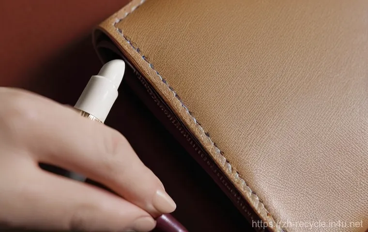 다 쓴 립스틱 활용법 - **"DIY Scented Wax Tablets from Repurposed Lipstick"**
    A high-angle, detailed shot of a pair of ...