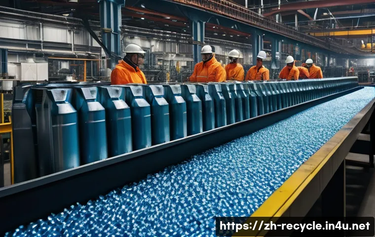 음료 캔 재활용 과정 관련 이미지 1